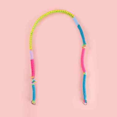 PUKA Strap Bag Macrame Colorful Moco