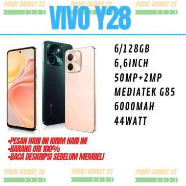 VIVO Y28 RAM 6/128 GARANSI RESMI Green