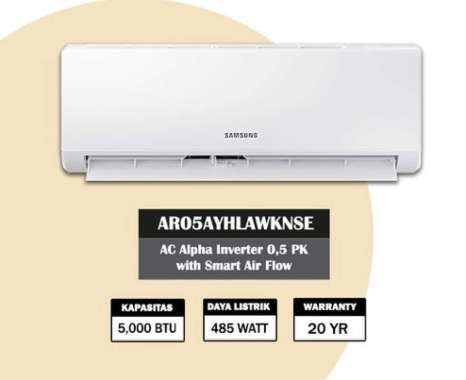 SAMSUNG AC ALPHA INVERTER AR05AYHLAWKNSE