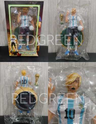 mainan anak action figure statue sanji cosplay messi one piece world cup mainan anak