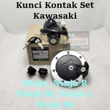 Kunci Kontak + Tutup Tangki KAWASAKI Ninja 150 R M L SS 2 TAK Kualitas original Presisi dan Awet