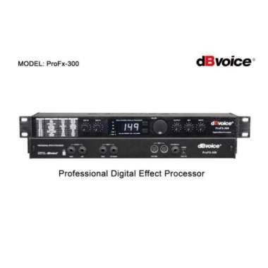 Efek Vocal dBvoice ProFx-300 PRO FX300 PRO FX 300 ORIGINAL