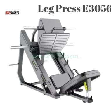 alat fitness leg press dhz E3056 plate loaded import