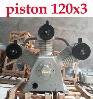 bare kompresor angin kepala kompresor piston headpump - 2hp 51x2 20hp 120x3