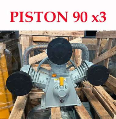 bare kompresor angin kepala kompresor piston headpump - 2hp 51x2 10hp 90x3