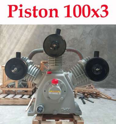 bare kompresor angin kepala kompresor piston headpump - 2hp 51x2 15hp 100x3