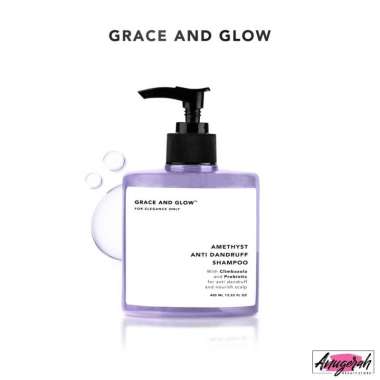 Grace and Glow Amethyst Anti Dandruff Shampoo 400ml