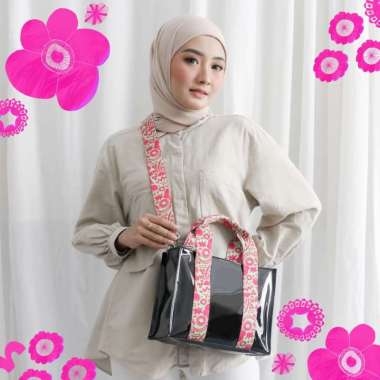 SOVLO Mini Cleo Sling Bag - Tas Selempang Wanita/ Tas Sling Bag Wanita/ Tas Transparan Wanita VinaSd