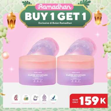 BUY 1 GET 1 TRUE TO SKIN x YUPI - 2 Layer Effortless Cleansing Balm
