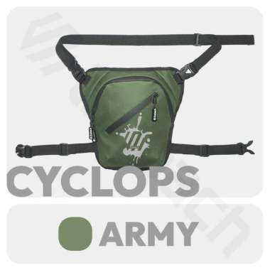 THOBACH - TAS PAHA WATERPROOF MULTIFUNGSI RUNNING BAG THIGH BAG CYCLOPS TAS PINGGANG TAS JOGGING Hij