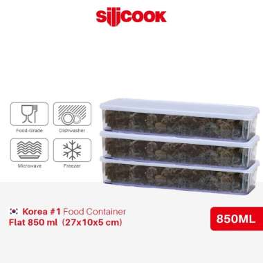 Silicook Food Container Flat 850ml