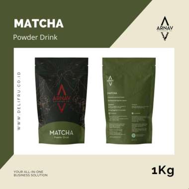 Arnav Powder Drink Matcha - Bubuk Minuman Matcha Premium 1 Kg