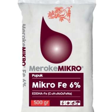 Pupuk EDDHA Meroke Mikro Fe6 % 500gr