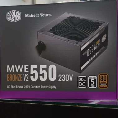 PSU Cooler Master MWE Bronze V2 550watt 230v 80+