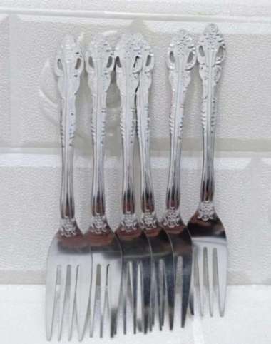 (1 Lusin) Sendok Makan Garpu WAYANG 20 gram Tebal 1mm no.999 Indoglass 1 Lusin Sendok