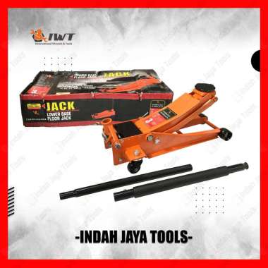 IWT Dongkrak Buaya LOWER BASE 3 Ton - Low Profile Hydraulic Hidrolik Mobil Floor Jack Ceper