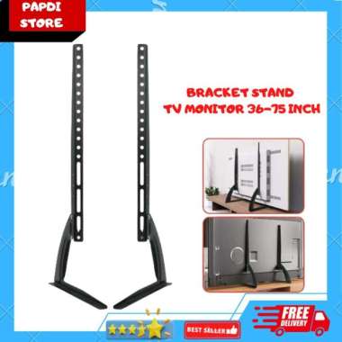 Bracket/Breket/Braket Stand Dudukan Tv Monitor 36-75 Inch Universal Multicolor