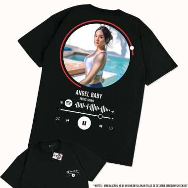 KRMK Kaos T Shirt Baju Distro Cowok Cewek Pria Wanita Keren Unisex Katun Combed 24s CUSTOM FOTO STRE