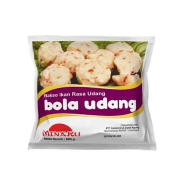 MINAKU BOLA UDANG 500GR