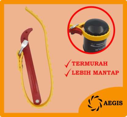 BISON KUNCI FILTER OLI SABUK PEMBUKA FILTER OLI FILTER SOLAR UNIVERSAL TERMURAH