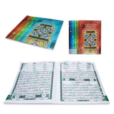 Al-Quran Per Juz Utsmani Mujazza UkB5 isi 30 Juz Alquran Mujaza PerJuz