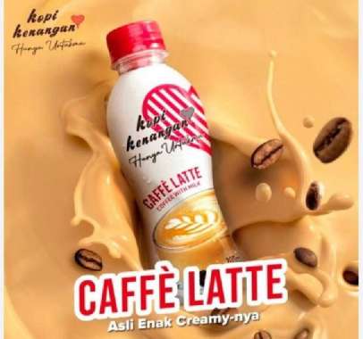 Kopi Kenangan Botol 200ml Caffe Latte