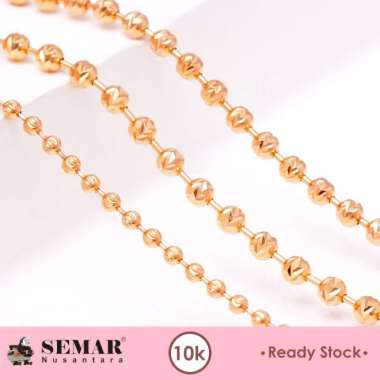 Kalung Emas Polos Mrican Gold Semar Nusantara, Ukuran NORMAL 10GR