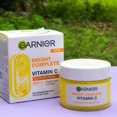 Garnier Bright Complete Vitamin C Serum Cream SPF 36 PA+++ Day Cream 50ml