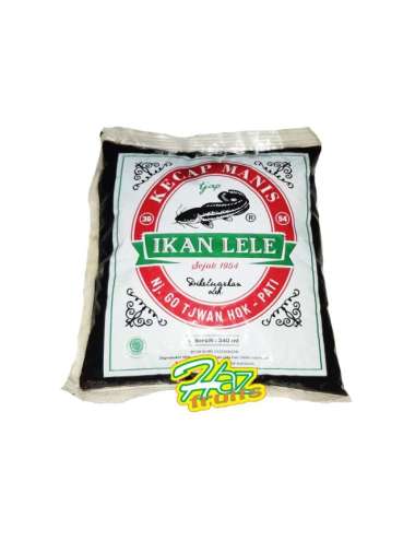 Kecap Lele | Kecap Manis Sachet Cap Ikan Lele 160,340,680 Ml 340 Ml