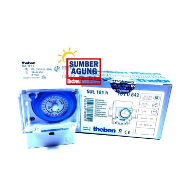 SUL181h Theben Timer SUL 181H 181 H Time Switch Untuk Panel Listrik 24H 24 Jam