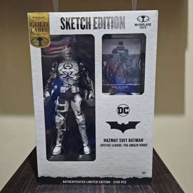 Action Figure McFarlane Batman Hazmat Suit Sketch Edition