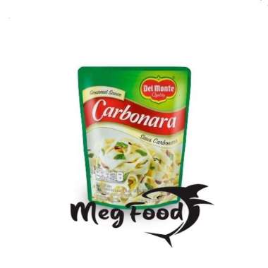 Del Monte Carbonara | Carbonara Cheese Saus Karbonara 180 Gram Carbonara