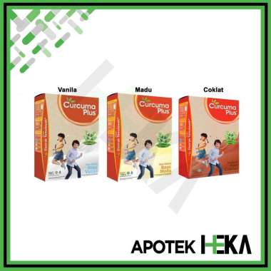 Curcuma Plus Box 750 g - Susu Bubuk Ekstrak Temulawak Vanila