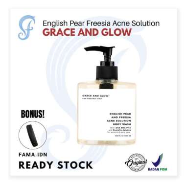 Grace and Glow English Pear and Freesia Acne Solution Body Wash RANDOM