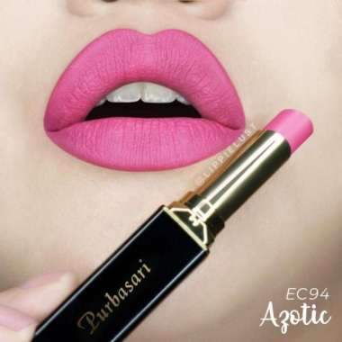 Purbasari Matte Lipstick BPOM Halal Tahan Lama 12 Jam 94 azotic