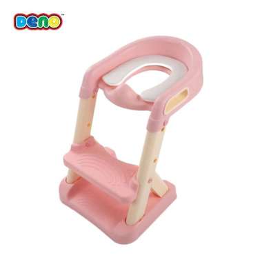 [BISA INSTANT✓] DENO KISUBO Baby Potty Ladder Chair Seat Toilet Training Pispot Anak Bayi LTS-022-PI