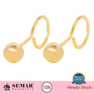 Anting Emas Toge Mrican Gold 10K Semar Nusantara