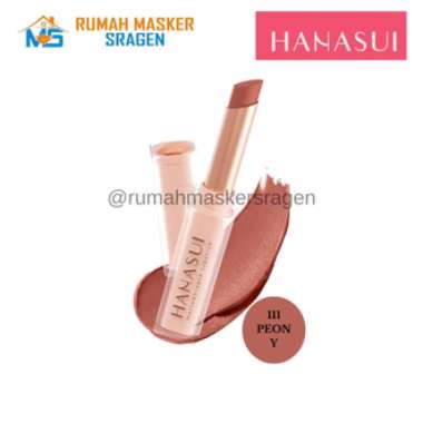 HANASUI MATTEDORABLE LIPSTICK/HANASUI LIPSTIK #ANTIGESER 111 PEONY