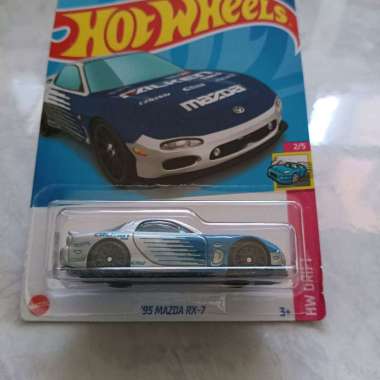 Hot wheels 95 MAZDA RX-7 blue