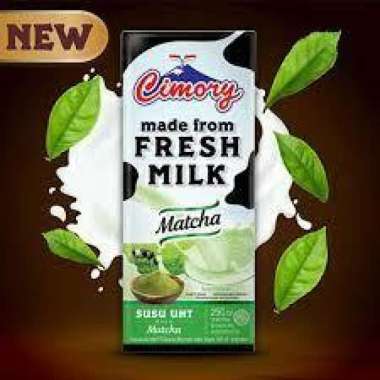CIMORY FRESH MILK SUSU UHT 250 ML/CIMORY SUSU UHT 250ML MATCHA