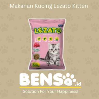 MAKANAN KUCING LEZATO KITTEN TUNA 800GR FRESHPACK LEZATO KITTEN 800GR
