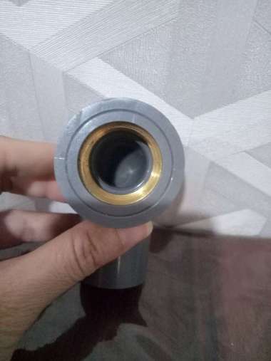 SAMBUNGAN PIPA KDD 3/4 KUNINGAN PVC RUCIKA