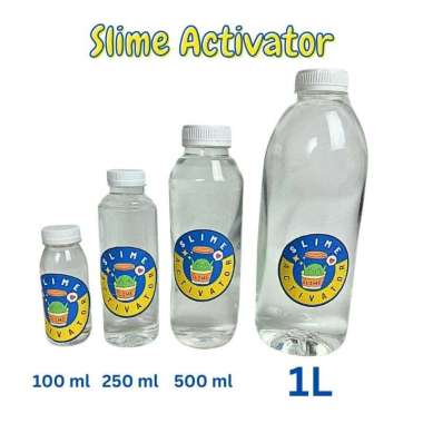 Slime Act Aktivator Pembuat Pengenyal Slime Bahan Slime Base GOM 100ml
