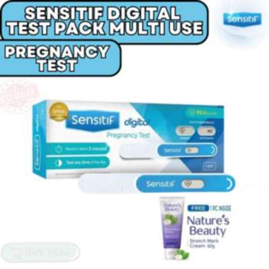 Sensitif Digital Test Pack Multi Use Pregnancy Test DIGITAL