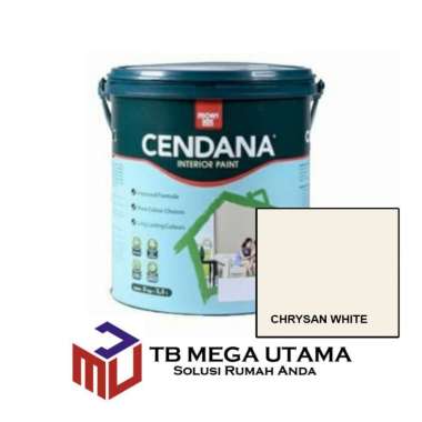 Mowilex Cendana Chrysan White 5 Kg | Cat Decorative Tembok Interior