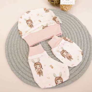 Carrol n Barrol New Born Set Little Girls And Woodlands Animals Collections - Set Tangan Kaki Bayi T