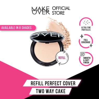 Make Over Perfect Cover Two Way Cake -Makeover Bedak Padat 06