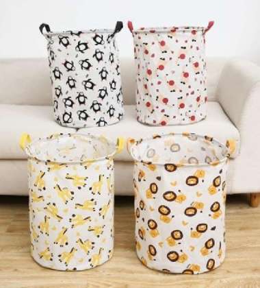 Keranjang Baju Kotor Laundry Bag Jumbo Size Keranjang Binatu Storage\