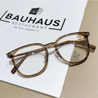 Kacamata Transparan Kacamata Frame Bening Korean Fashion 523-107 TRANSPARAN