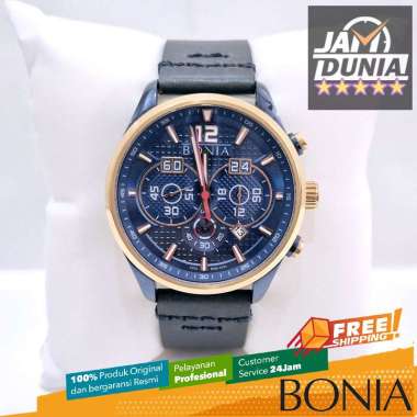 BONIA ORIGINAL BNB10393 1582C CHRONOGRANDE BNB 10393 1582 JAM TANGAN BONIA BNB10393-1582C JAM PRIA C